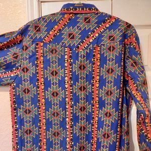 VTG 80s southwestern inspired print